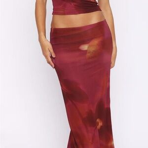 I don’t mind top & sunset girl maxi skirt wfb